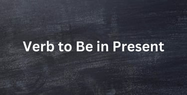 1st year middle school  verb to be in present