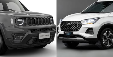 Renegade ou Tiggo 5 X