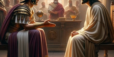 Jesus y Pilato