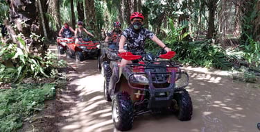 thailand khao lak atv and bamboo rafting