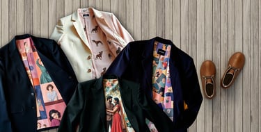 Boutique-style Interlining printing for custom made-to-measure orders