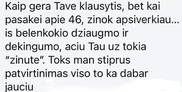 atsiliepimas juodai balta