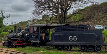 Trem Maria Fumaça em Tiradentes, Minas Gerais