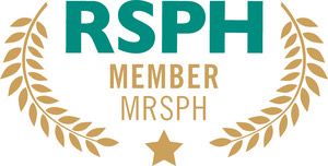 Royal Society of Public Health (RSPH) MRSPH membership badge
