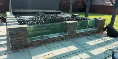 Koi ponds 6500 gallons