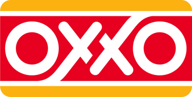 a red and white sign with the words oxxo