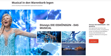 Musicale Die Eiskönigin in Hamburg