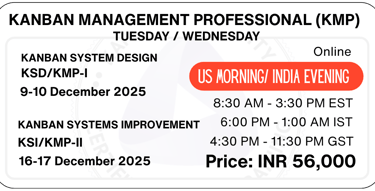 Kanban Management Professional KMP Training Kanban University