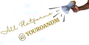 Georgia orientation and mobility specialist service provider follow us on all social media @youroandm