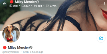 Miley Mercier OnlyFans