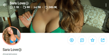 Sara Love OnlyFans