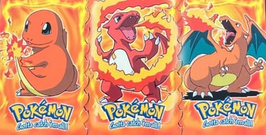 E4 E6 Die Cut Embossed Topps Pokémon The FIrst Movie