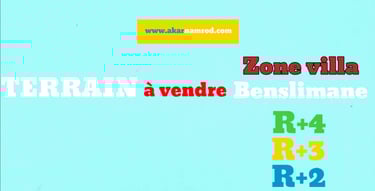 Image Annonce Terrain à vendre benslimane akarnamrod