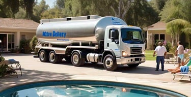 swimming pool water tanker 