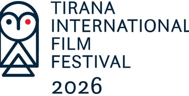 Logo del Festival de Cine Tirana International, colaborador de Take One Academy