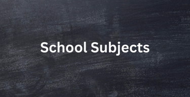 1st year middle school Unit 2 school subjects