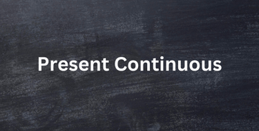 1st year middle school Unit 4 present continuous