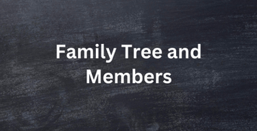 1st year middle school family tree and members