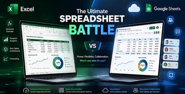 Microsoft Excel vs Google Sheets – Which Spreadsheet Tool Is Best in 2026?