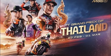 banner motogp burirram thailand