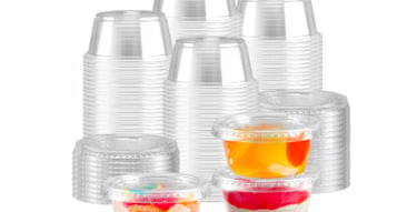 These cups are perfect for portion control and keeping everything fresh!