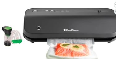 This vacuum sealing system is perfect for keeping your food fresh and sealed!