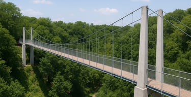 Suspension bridge manufacturer India