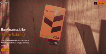 Financial institution 3d website animation