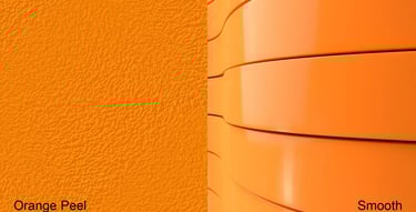 sơn tĩnh điện sần da cam