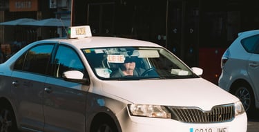Un taxi de Valencia libre