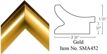 Golden Picture Frame  Item No. SMA452