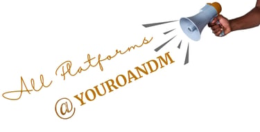 Georgia orientation and mobility specialist service provider follow us on all social media @youroandm