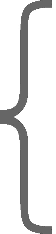 Left brace grouping image for sitemap.