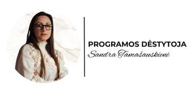 Programos dėstytoja