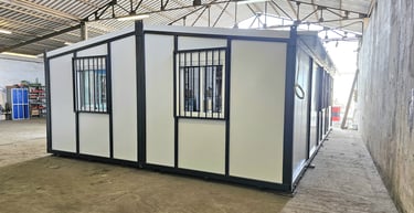 casa prefabricada con pannel Sándwich