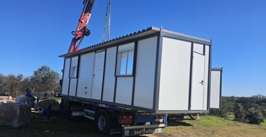 casa prefabricada con pannel Sándwich