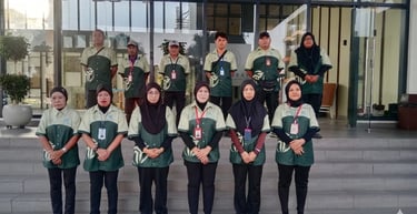 Professional TOT Cleaning & Landscape Service Sdn Bhd team ready for expert services.