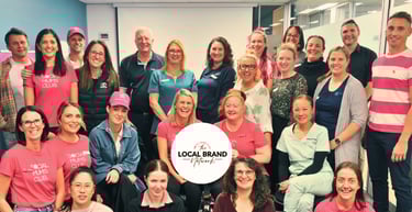 Group of local business owners participating in The Local Brand Network marketing program