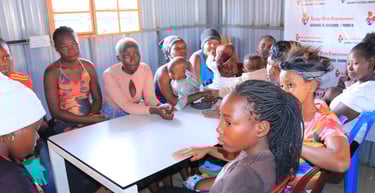 Teenage mums empowerment class 2025, Dandora, Kenya..