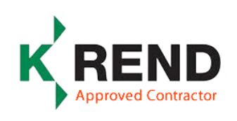 K Rend specialists approved contractor logo
