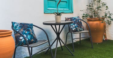 Zona chill out Ghaliaria Moda Costa Blanca