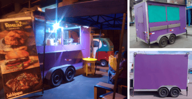 Moodboard de carro de comida rápida antiguo de Remolca2 Foodtruck