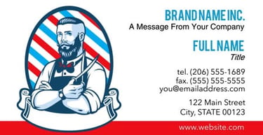 Modern business card branding by OMW Digital Services