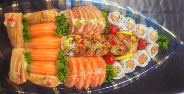 P9 Salmon Lover Platter (32 pcs) $50.99