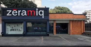 Fachada de la tienda Zeramiq, en Los Palos Grandes Caracas.