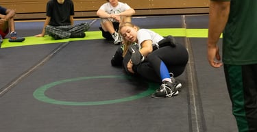 Coach Demonstrating