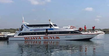 a boat with a name on it