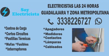 electricista 24 horas cerca de mi