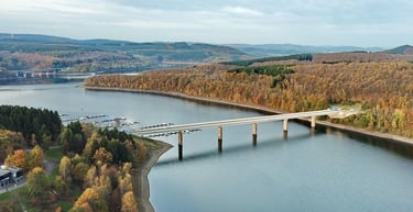 Talsperre Biggesee Tourguide geführte Motorradtour BrueckxTours Sauerland