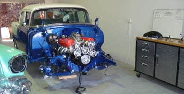 Chevy- Rack-and-pinion-conversion